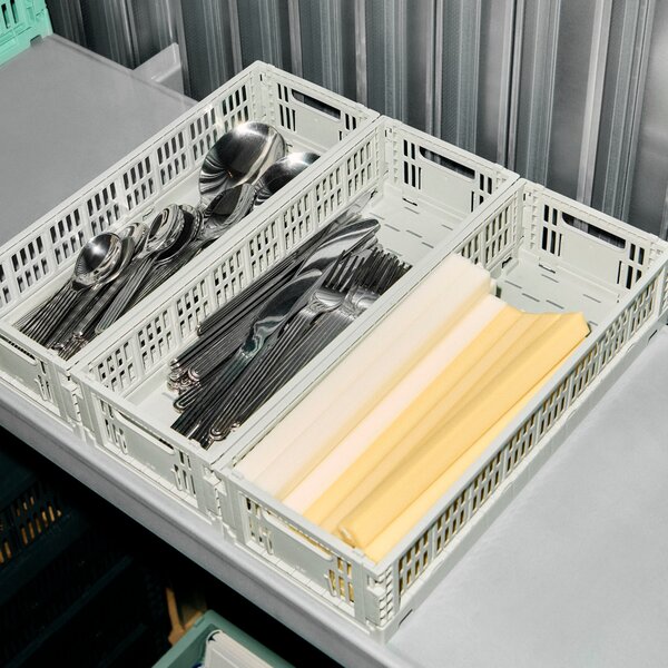 Úložné boxy Colour Crate, Mini, 2 kusy, Dark Green – HAY