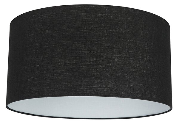 Moderné závesné svietidlo čierne s čiernym tienidlom 50 cm - Combi 1