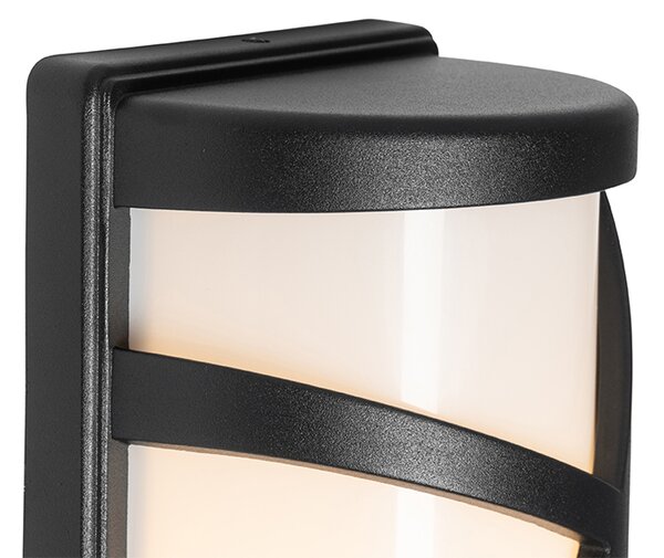 Moderná vonkajšia nástenná lampa čierna IP44 - Suzie