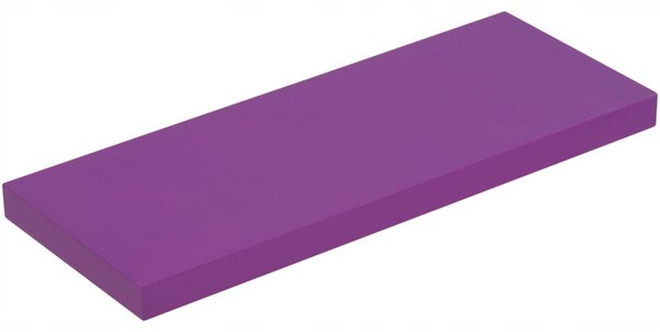 Spaceo Polica nástenná 60x23,5x3,8cm XL4 Purple Tulipe