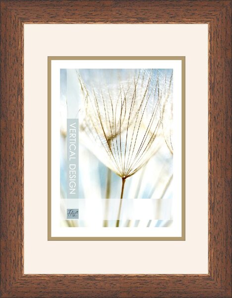 Fotorám FLAT, farba wenge - 10x15 cm