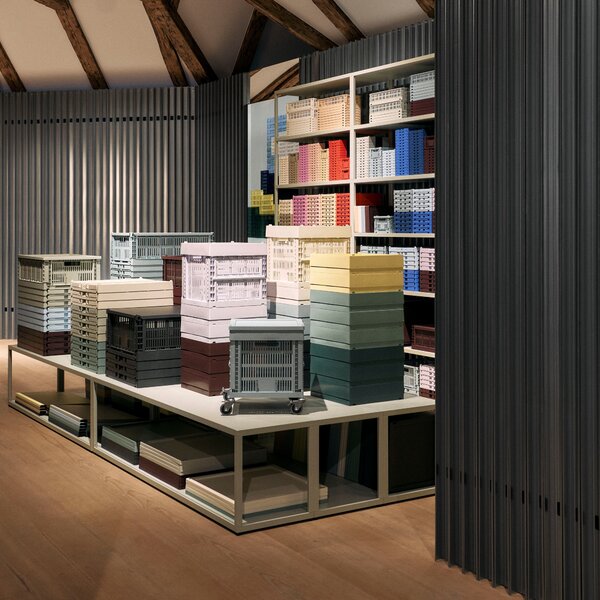 Úložný box Colour Crate, Small, Charcoal – HAY