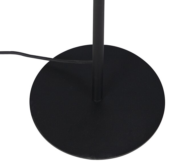 Moderná vonkajšia stojaca lampa čierna - Virginia