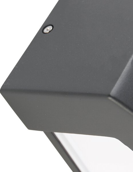 Moderná nástenná lampa antracit IP44 - Hurricane 1