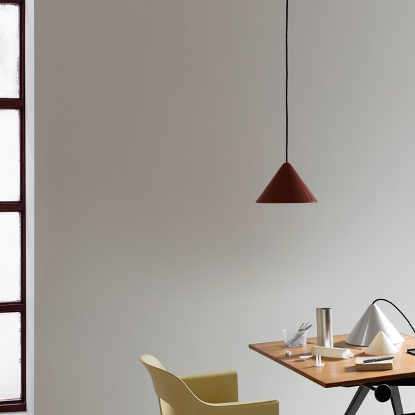 Závesná lampa Compass Adjustable, 430, Brushed Aluminium – HAY