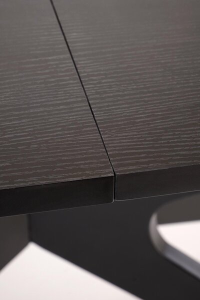 Halmar Rozkladací jedálenský stôl SANDRO 180(240)x100 čierny