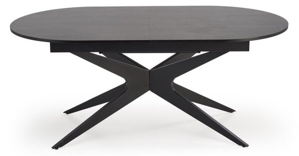 Halmar Rozkladací jedálenský stôl SANDRO 180(240)x100 čierny