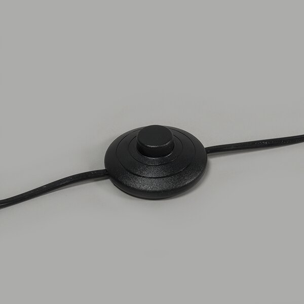 Stojaca lampa mosadz s zeleným tienidlom 50 cm - Kaso