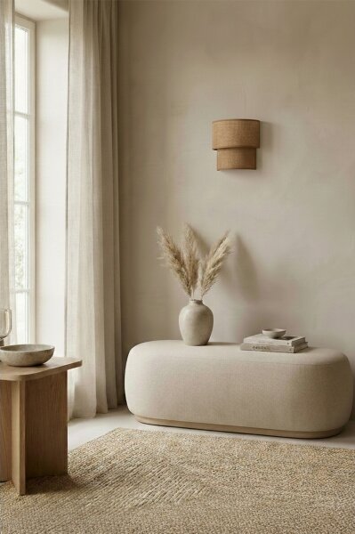 Brilagi - LED nástenné svietidlo BOHO ECO 1xE27/10W/230V béžové