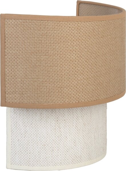 Brilagi - LED nástenné svietidlo BOHO ECO 1xE27/10W/230V béžová/krémová