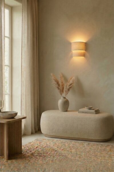 Brilagi - LED nástenné svietidlo BOHO ECO 1xE27/10W/230V krémové