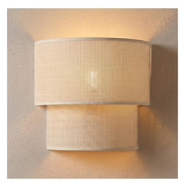 Brilagi - LED nástenné svietidlo BOHO ECO 1xE27/10W/230V krémové
