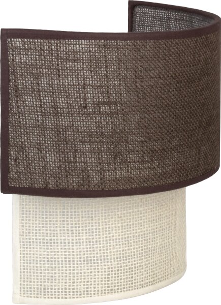 Brilagi - LED Nástenné svietidlo BOHO ECO 1xE27/10W/230V hnedá/krémová