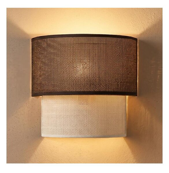 Brilagi - LED Nástenné svietidlo BOHO ECO 1xE27/10W/230V hnedá/krémová