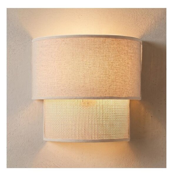 Brilagi - LED nástenné svietidlo BOHO ECO 1xE27/10W/230V krémové