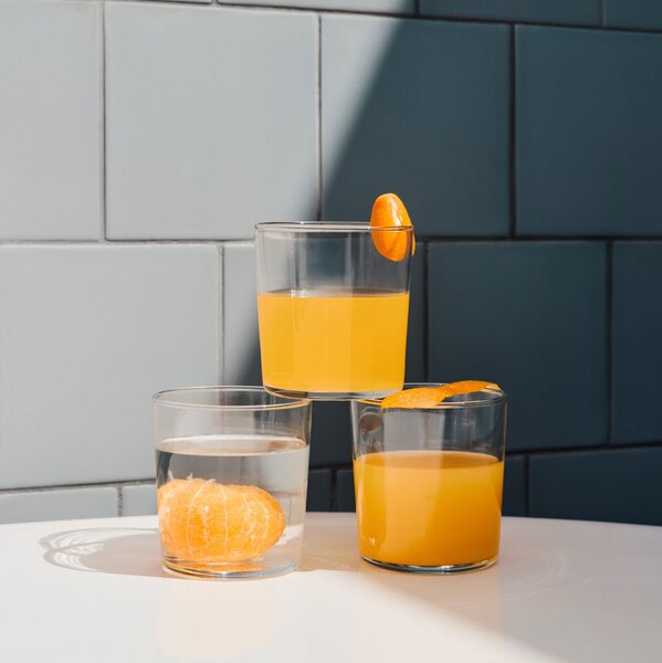 Sada pohárov Glass, stredná, 4 kusy – HAY