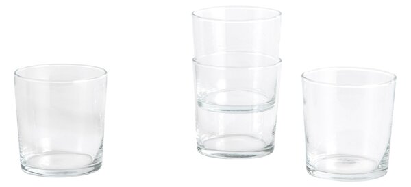 Sada pohárov Glass, stredná, 4 kusy – HAY