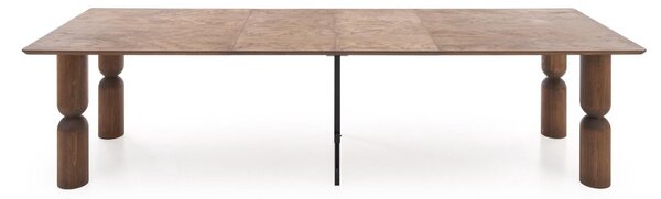 Halmar Rozkladací jedálenský stôl MELTON 200(300)x101 svetlý orech