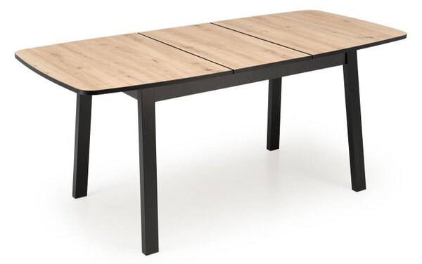 Halmar Rozkladací jedálenský stôl BARRIL 130(170)x80 dub artisan/čierna