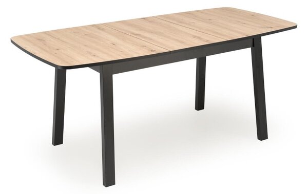 Halmar Rozkladací jedálenský stôl BARRIL 130(170)x80 dub artisan/čierna