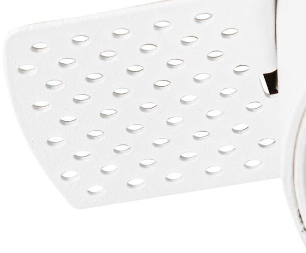 Moderné zapustené bodové svetlo biele GU10 AR70 okrúhle bez rámu - Oneon