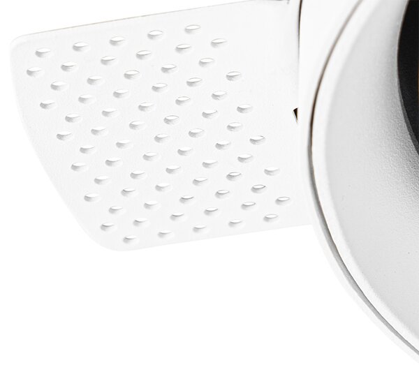 Moderné zapustené bodové svetlo biele GU10 AR111 okrúhle bez rámu - Oneon Honey