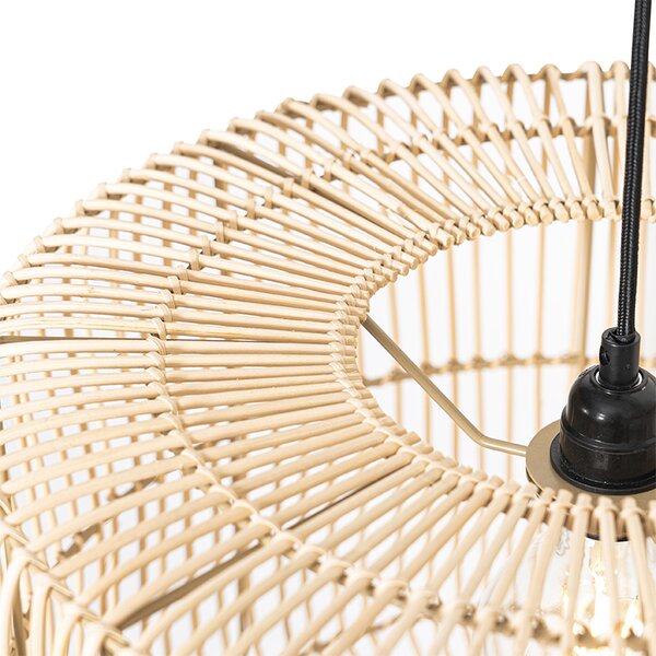 Orientálny závesný luster ratan 45 cm - Maud
