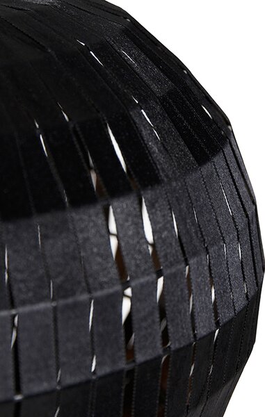 Moderná stojaca lampa trojnožka čierna - Zoë