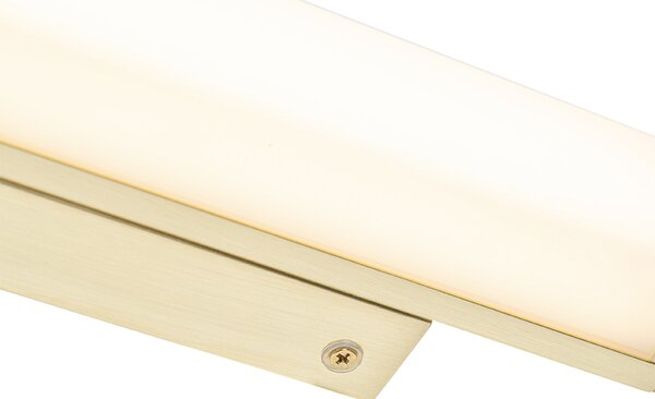 Kúpeľňová nástenná lampa mosadz 32 cm vrátane LED IP44 - Cascada