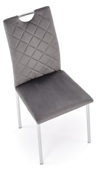 Halmar Jedálenská stolička K578 sivá