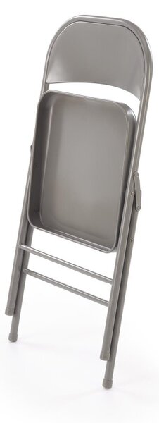 Halmar Skladacia stolička K565 sivá