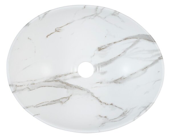 Kúpeľňová skrinka s umývadlom a doskou FIJI White DU120/1 | 120 cm