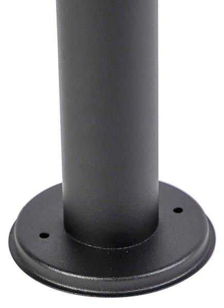 Inteligentná vonkajšia lampa čierna 50 cm IP44 vrátane Wifi ST64 - Gleam