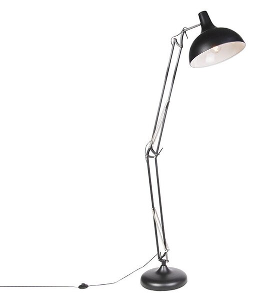 Inteligentná stojaca lampa čierna nastaviteľná vrátane Wifi A60 - Hobby
