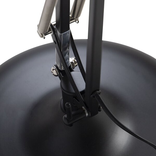 Inteligentná stojaca lampa čierna nastaviteľná vrátane Wifi A60 - Hobby
