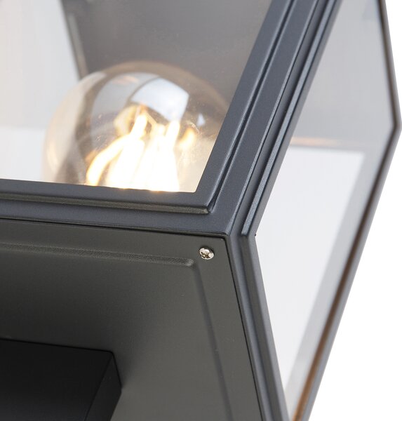 Inteligentná nástenná lampa sivá vrátane inteligentnej G95 - Sutton Up