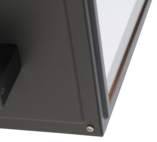 Inteligentná nástenná lampa sivá vrátane inteligentnej G95 - Sutton Up