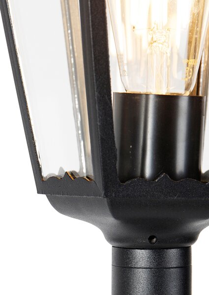 Inteligentná vonkajšia stojaca lampa čierna 170 cm vrátane WiFi ST64 - New Orleans