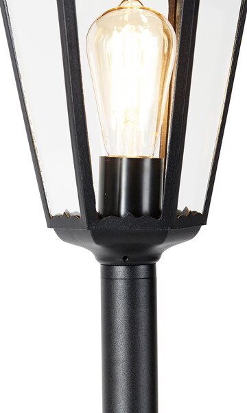 Inteligentná vonkajšia stojaca lampa čierna 170 cm vrátane WiFi ST64 - New Orleans