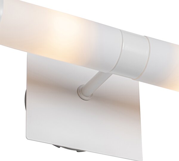 Moderná nástenná lampa do kúpeľne biela IP44 2-svetlá - Bath