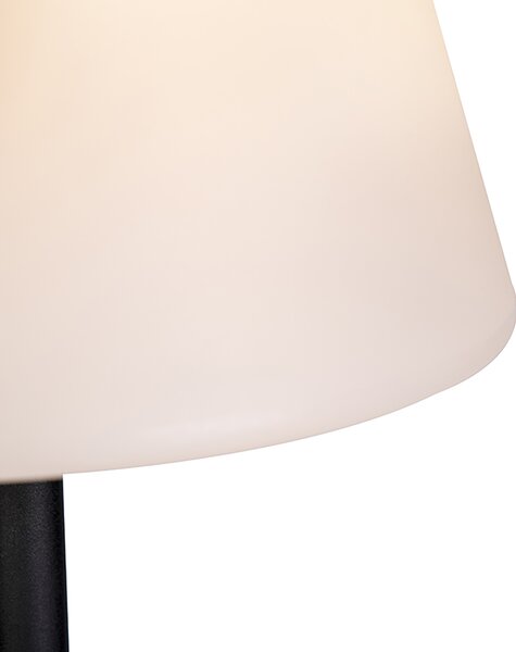 Inteligentná vonkajšia stojaca lampa čierna vrátane Wifi A60 - Virginia