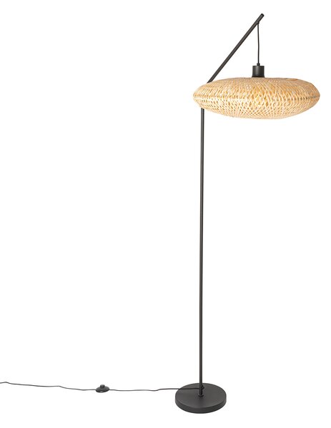 Orientálna stojaca lampa bambus - Ostrava