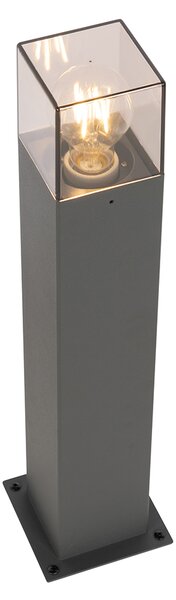 Moderná vonkajšia stojaca lampa 50 cm tmavosivá IP44 - Denmark