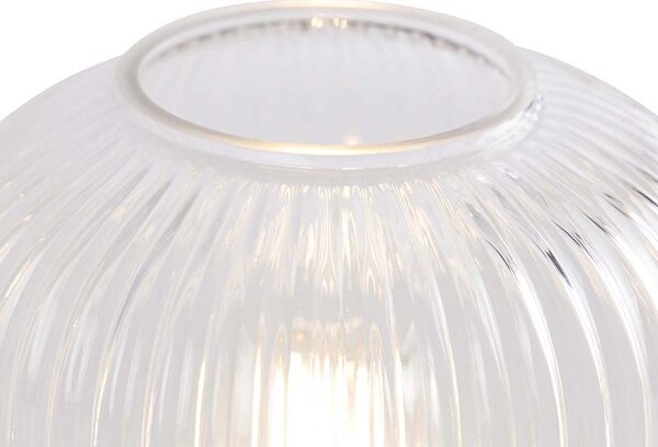 Art Deco stolná lampa mosadz - Karel