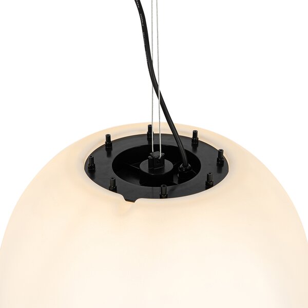 Moderná vonkajšia lampa biela 45 cm IP65 - Nura