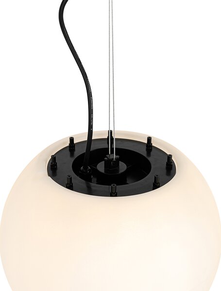 Moderné vonkajšie svietidlo biele 35 cm IP65 - Nura