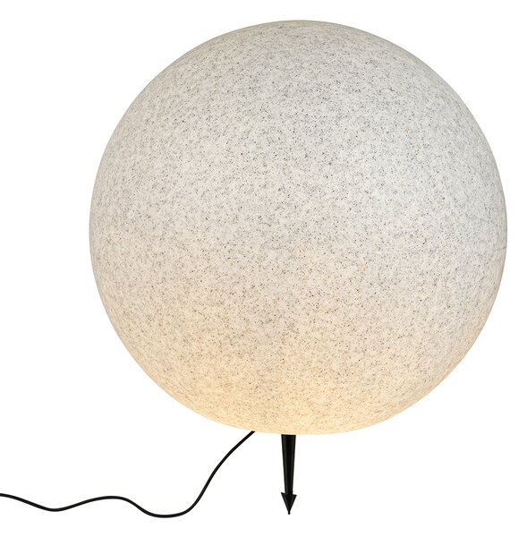 Moderná vonkajšia lampa sivá 77 cm IP65 - Nura