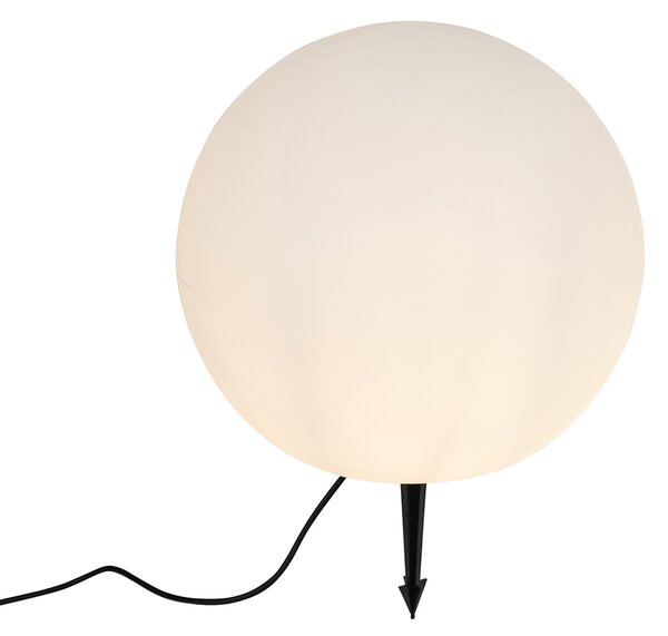 Moderná vonkajšia lampa biela 45 cm IP65 - Nura