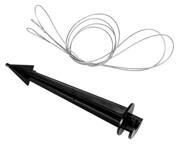Moderné vonkajšie svietidlo biele 56 cm IP65 - Nura