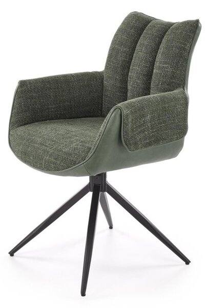 Halmar Jedálenské kreslo / stolička K579 zelená